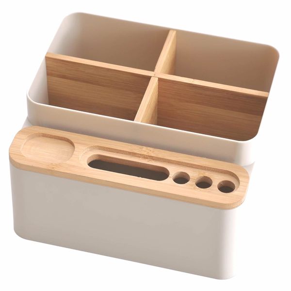 Desktop Storage Box,Aesthetic Desk Organizer,Modern Pen Holder