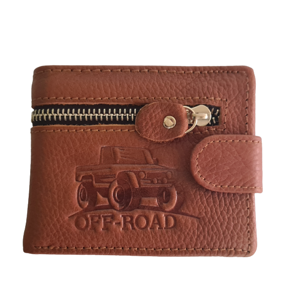 Wallet Genuine Leather - Light Brown