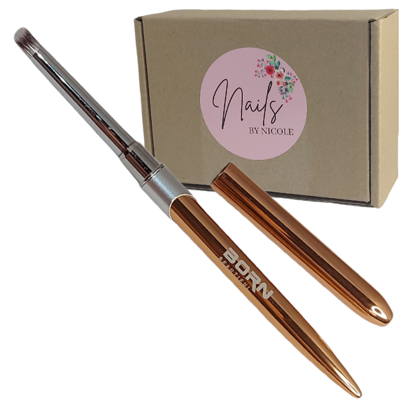 BB Professional Nail Art Dusting Brush - Rose Gold