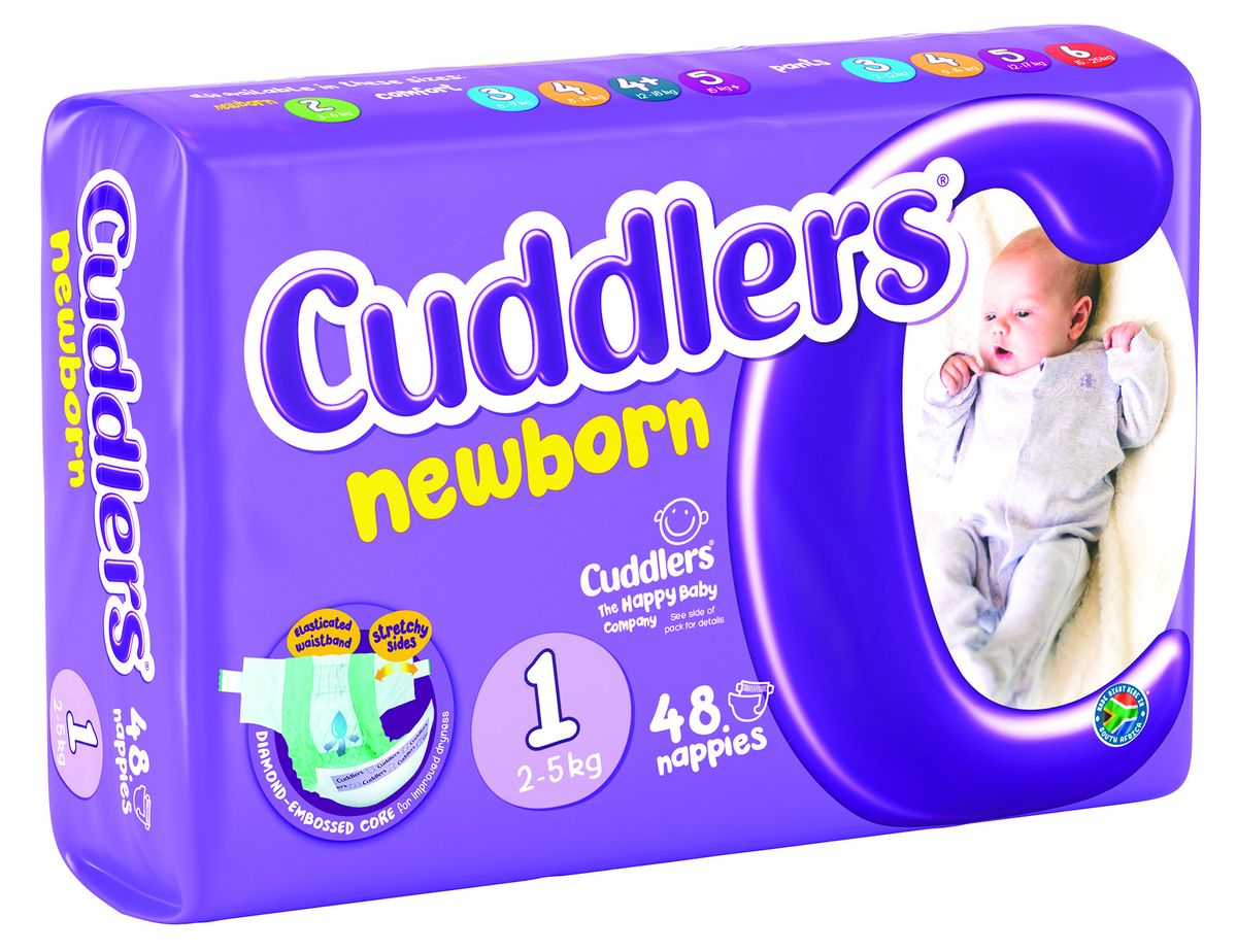 Cuddlers Newborn Size 1 48 Nappies Shop Today Get It Tomorrow 