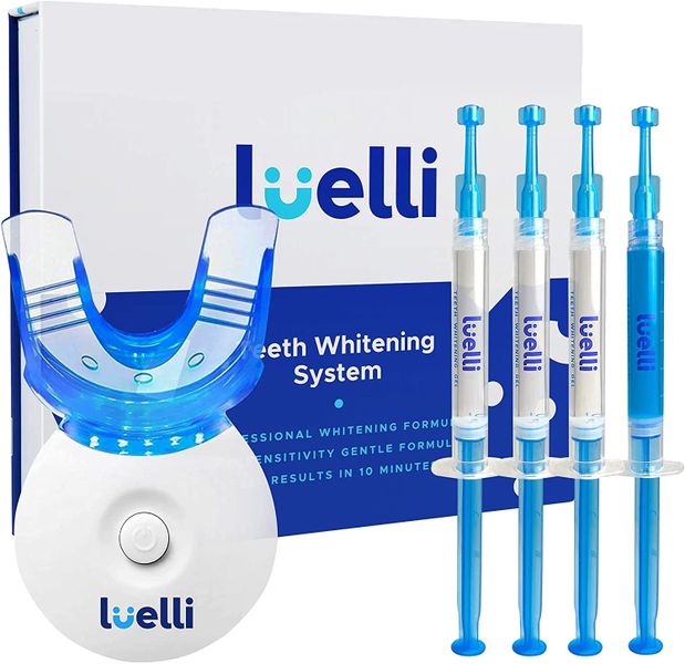 LUELLI Teeth Whitening Kit with LED Light, Home Dental Products