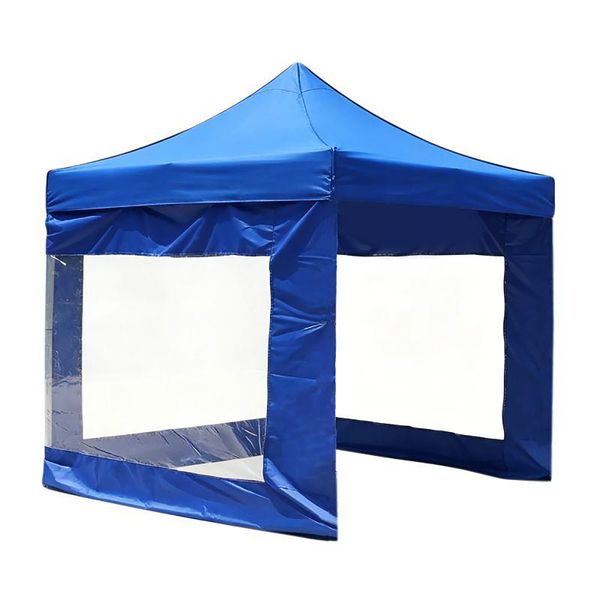 Waterproof Pop Up Gazebo Tent Single Transparent Side Outdoor Canopy