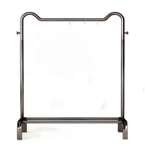 Home Clothes Rack with Bottom Shelf Heavy Duty Metal Garment Rail (150cm)