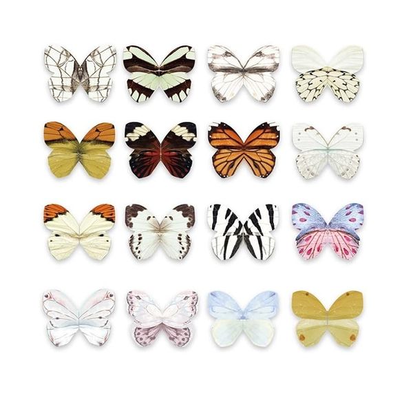 16 Pieces Magnetic Butterfly Bookmark