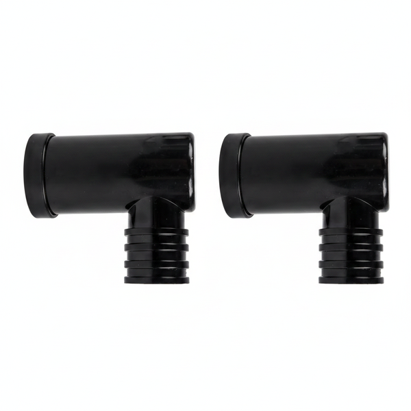 Full Flow 25mm Female Combination Elbow Pipe Fitting - 2 Pack