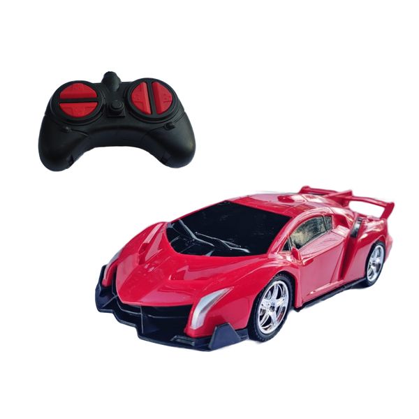 Red Remote-Controlled Toy Sports Car