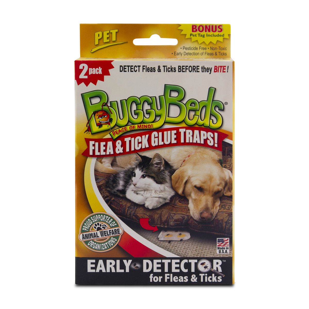 Buggy Beds Bed Bug Glue Traps Pet 2 Pack Shop Today. Get it