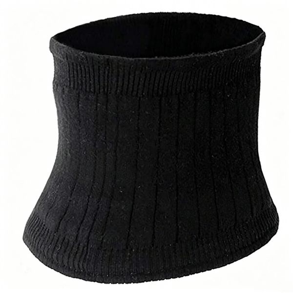Thermal Cashmere Knit Lumbar Warmer Lower Back Support Belt Brace Stomach