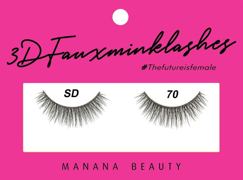 Manana 3D Faux Mink Lashes - Mandy