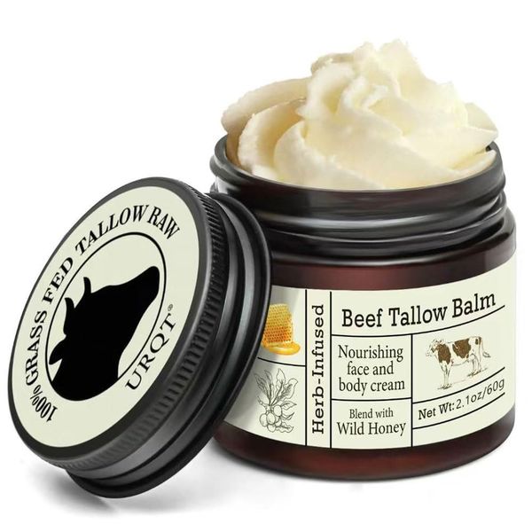 Whipped Organic Beef Tallow Moisturizer Cream for Face &amp; Body