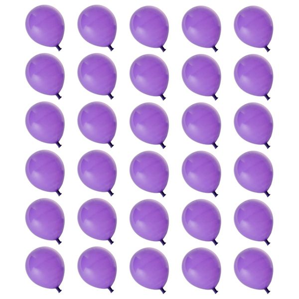 Purple Helium Balloons 30Pc image