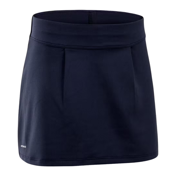 Artengo Girls' Tennis Skirt TSK100 - Navy Blue