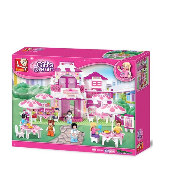 Sluban Girl's Dream Romantic Restaurant - 306 Pieces
