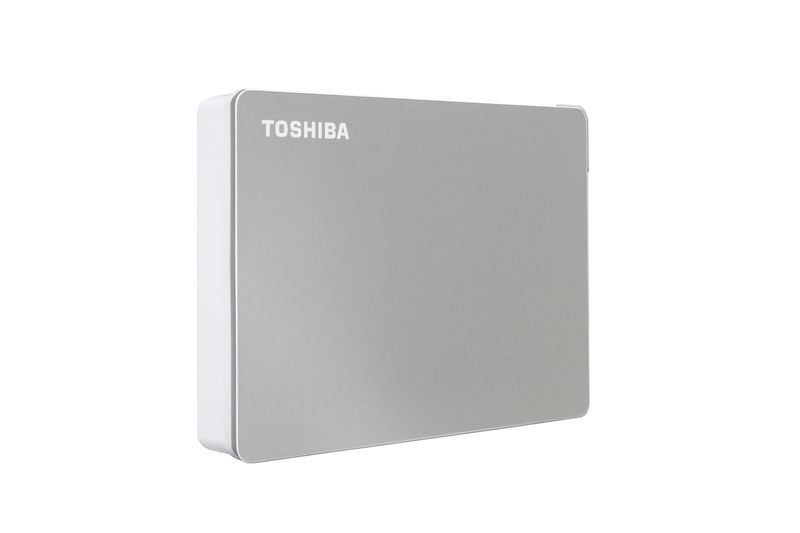 Toshiba Canvio Flex 4TB Portable HDD - Silver