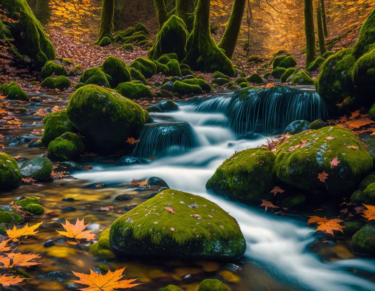 Canvas Wall Art - Forest View Artwork