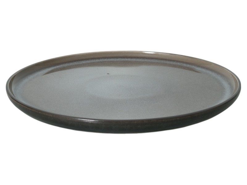George &amp; Mason - Mali 4 Pack Grey Ceramic Dinner Plates