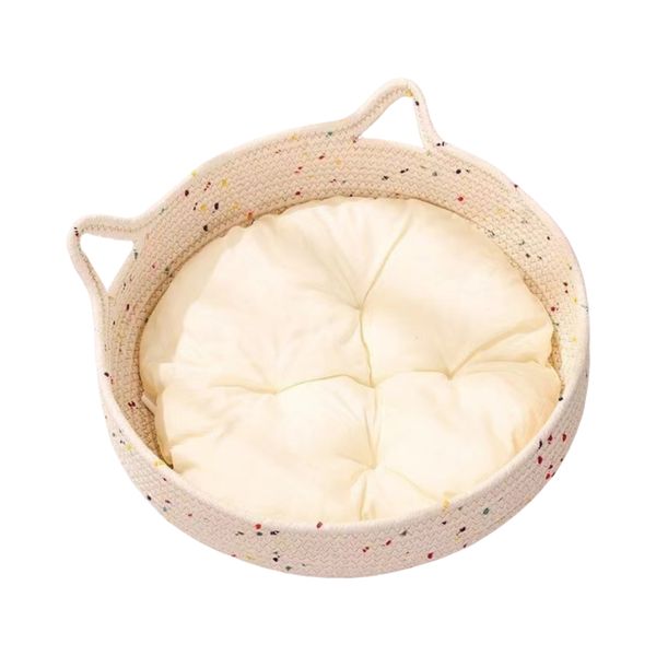 Multifunctional Woven Four Seasons Cat Bed