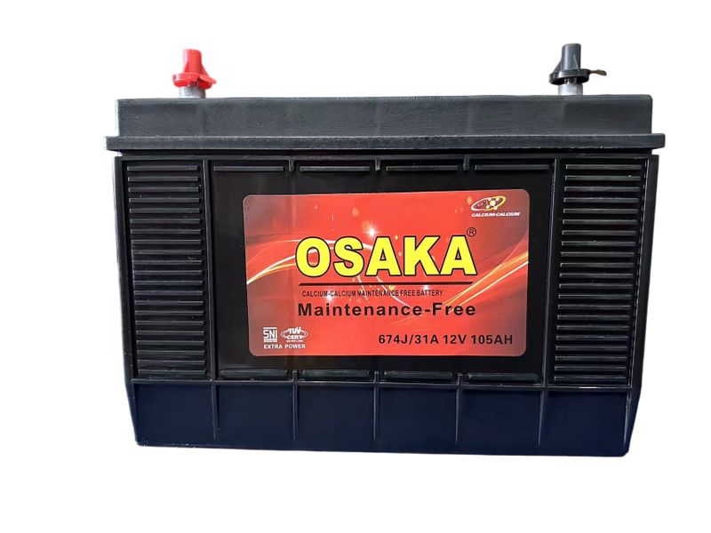 OSAKA 674 N90L 12V 90AH Maintenance-Free Calcium-Calcium Car Battery