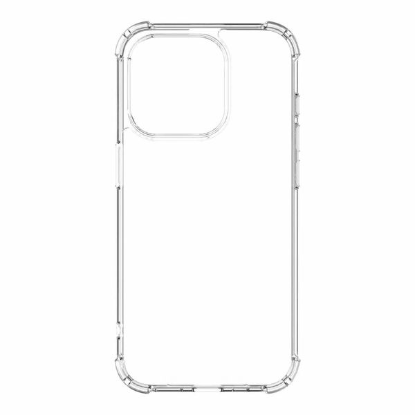 Crystal Clear Shockproof Case Compatible With Iphone 15 Pro - Transparent
