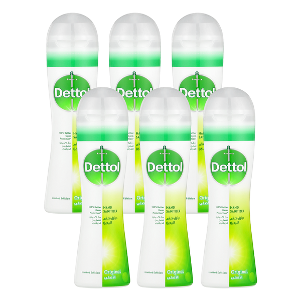 Dettol Hand Sanitiser - 50ml x 6