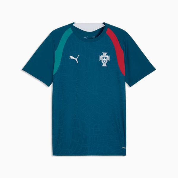 Puma Men's FPF Training Short Sleeve Jersey - Ocean Tropic/Silver Mist