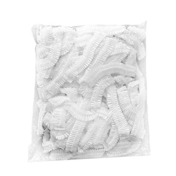 100 Pieces Disposable Elastic Food Storage Plastic Wrap Cover for Vegetable