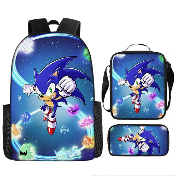 Lunch Box &amp; Pencil Case Sonic image