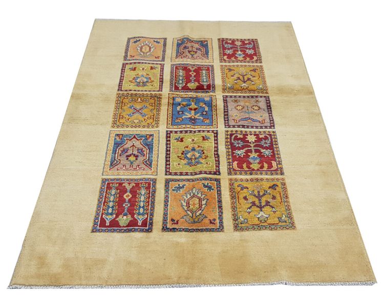 Fine Afghan Handmade Ariana Carpet 187 x 118 cm