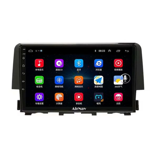 AirNav Android 13 IPS Radio Wireless CarPlay Compatible With Honda Civic