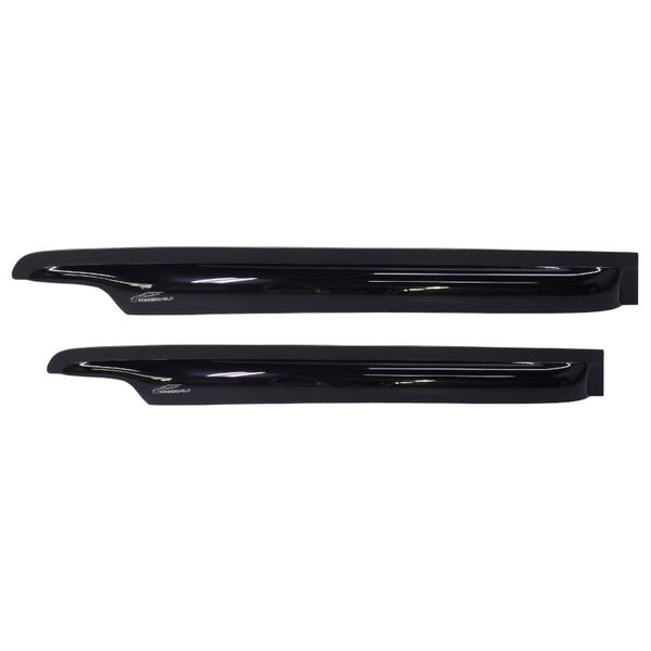 Windshield Guards Compatible with Suzuki Swift 2018 - Gloss Black - Rears