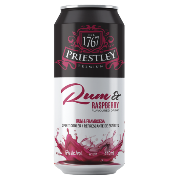 Priestley Rum &amp; Raspberry 24 x 440ml