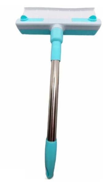 2 In 1 Window Glass Cleaning Brush/Squeegee