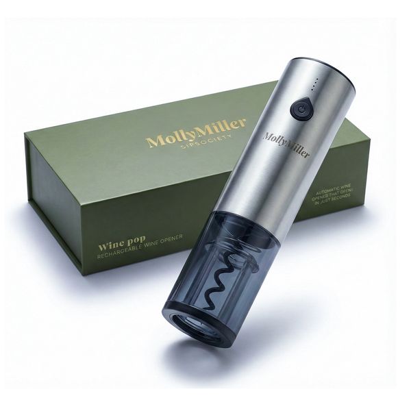 Molly Miller WinePop Rechargeable Electric Wine Opener