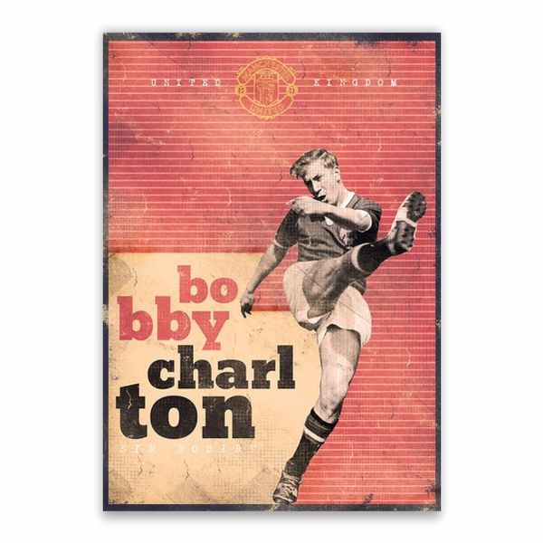Bobby Charlton United Poster - A1