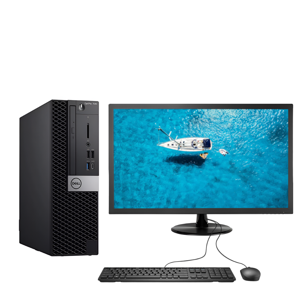 Certified Pre-Owned Dell OptiPlex 7060 SFF - Intel i7-8th Gen 16