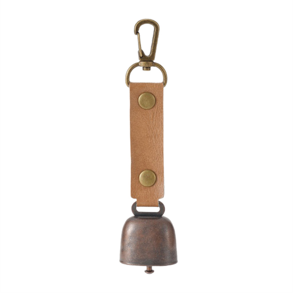 Outdoor Bell Charm Ornament Keychain Cowbell Pet Charm Bear Bell-B