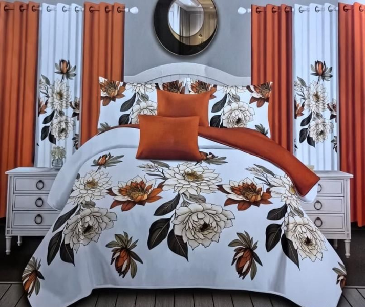 7- Piece Jack Bedspread &amp; Curtain Sets