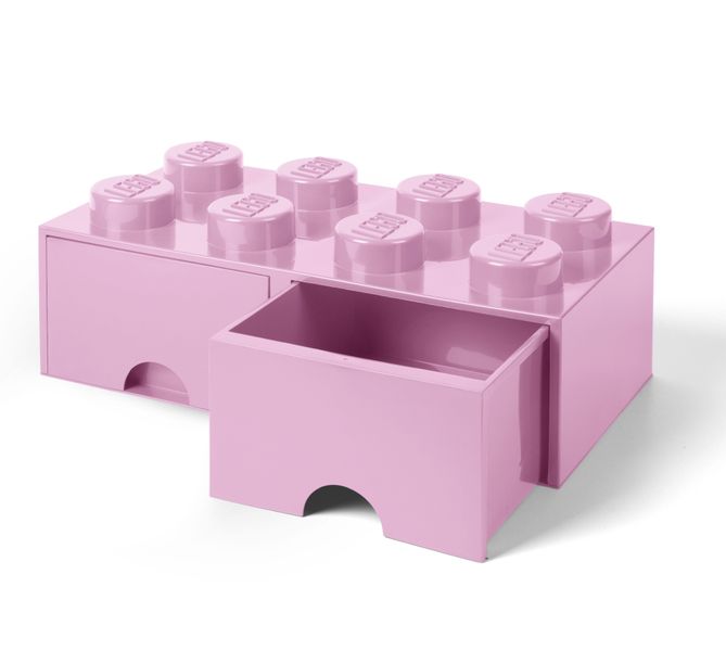 LEGO Brick Drawer 8 (50cm) - Light Purple