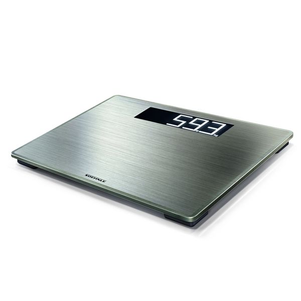 Soehnle Style Sense Safe 300 Bathroom Scale - Stainless Steel