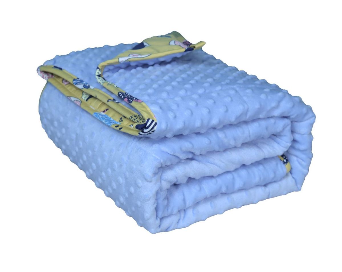 Linen Boutique Weighted / Gravity blanket 3.3Kg Colorful Whales