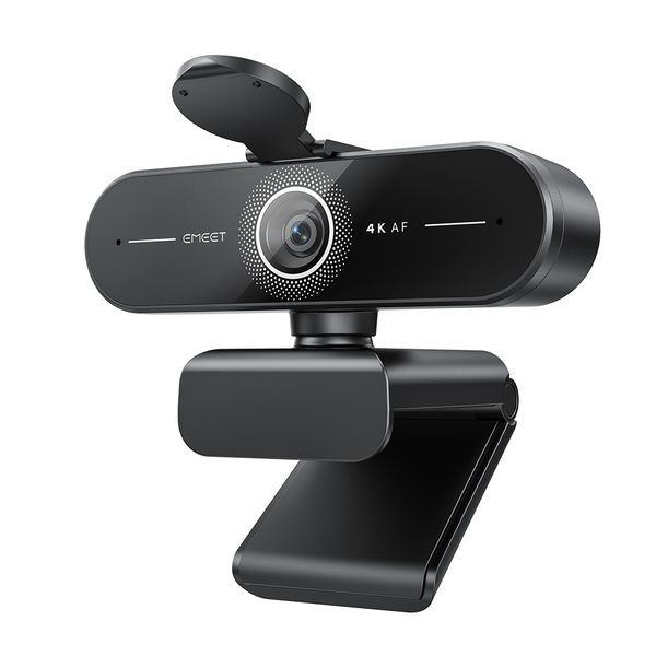 4K Webcam PC Computer PDAF Auto Focus Video Camera With Dual Mics WebCamera