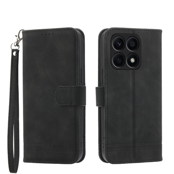 Flip Phone Leather Case Compatible with Honor X8A