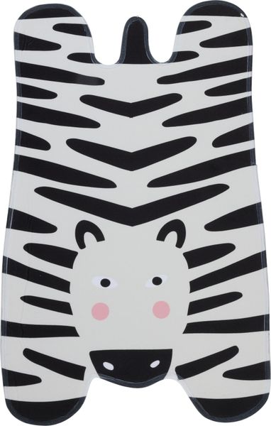 Kids' Polyester Rug - Zebra Print - 50x80cm