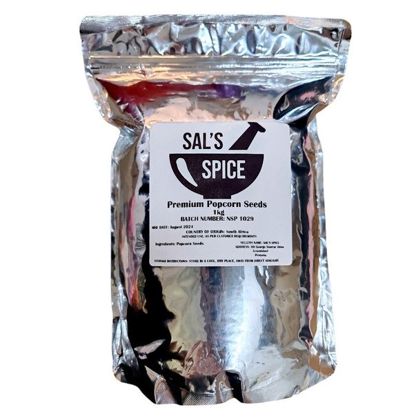 Sal's Spice Premium Popcorn Seeds - 1kg