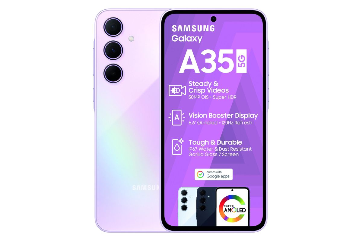 Samsung Galaxy A35 5G 128GB Dual Sim - Awesome Lilac | Shop Today. Get ...