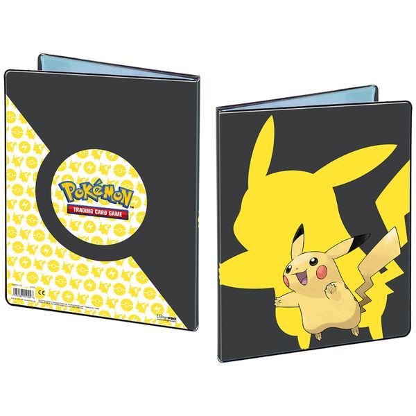 Pokemon Pikachu Black 9-Pocket Portfolio