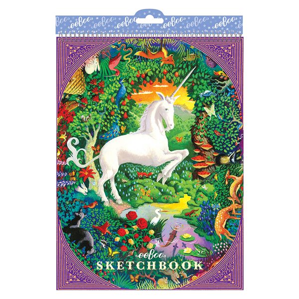 eeBoo Creative Art Sketchbook - Unicorn