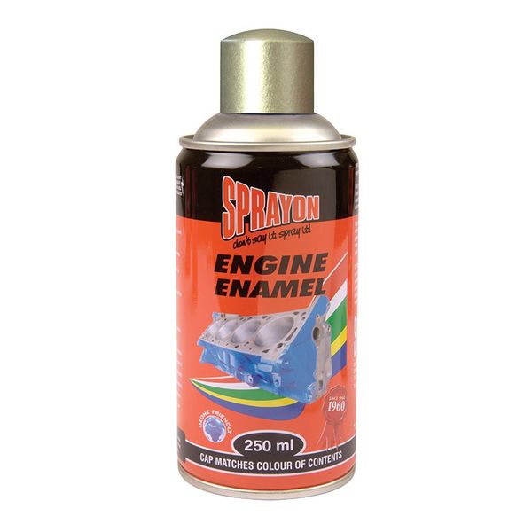 Bulk Pack x 3 Sprayon Spray Paint Engine Enamel 250ml Mirror Chrome