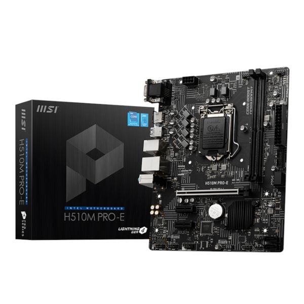 MSI H510M PRO-E DDR4 Intel 1200 mATX Motherboard