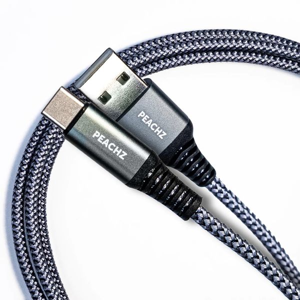 PEACHZ-Type-C To Type-A USB Cable/ Superfast Charging Samsung Cable/Durable